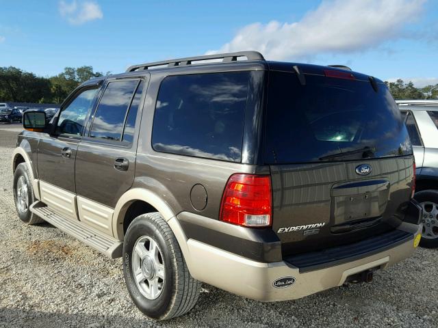 1FMPU17595LA62203 - 2005 FORD EXPEDITION BROWN photo 3