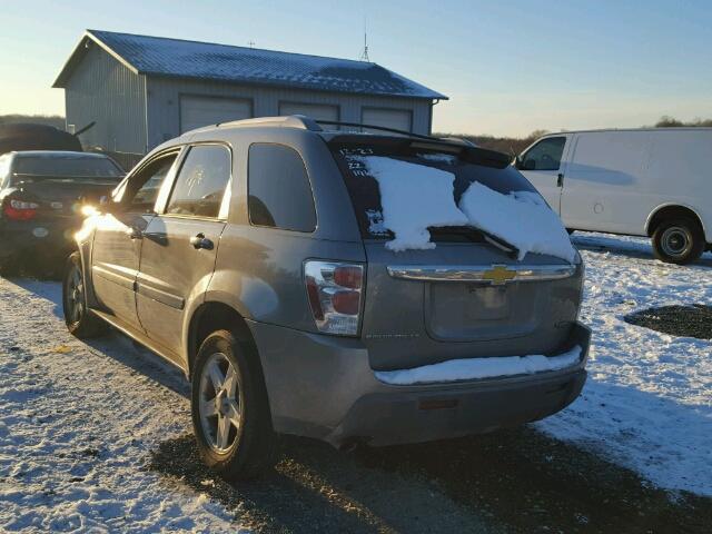 2CNDL73FX56138673 - 2005 CHEVROLET EQUINOX LT GRAY photo 3