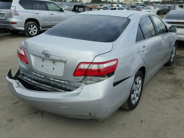 4T4BE46K69R119415 - 2009 TOYOTA CAMRY BASE SILVER photo 4