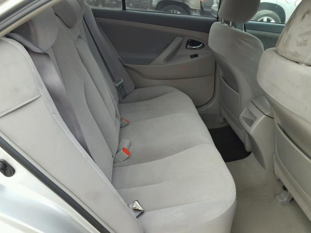 4T4BE46K69R119415 - 2009 TOYOTA CAMRY BASE SILVER photo 6