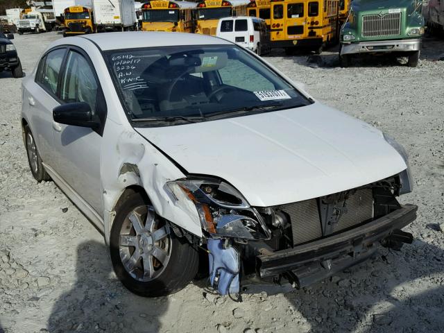 3N1AB6AP9BL693236 - 2011 NISSAN SENTRA 2.0 WHITE photo 1