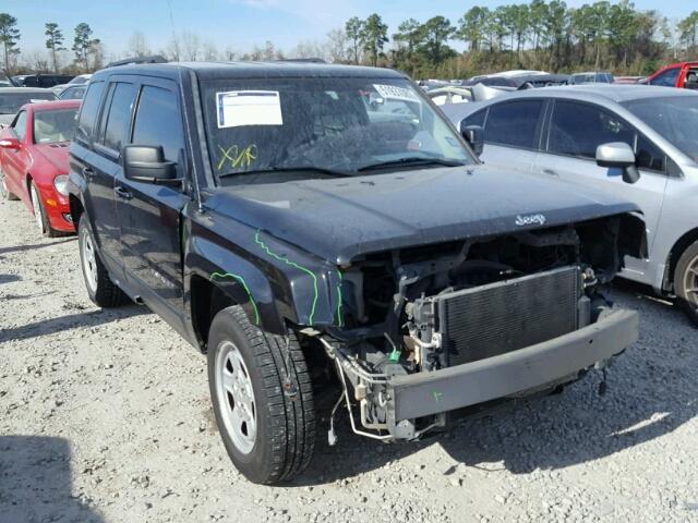 1C4NJPBA8ED505401 - 2014 JEEP PATRIOT SP BLACK photo 1