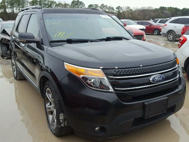 1FM5K7F80DGA14463 - 2013 FORD EXPLORER L BLACK photo 1