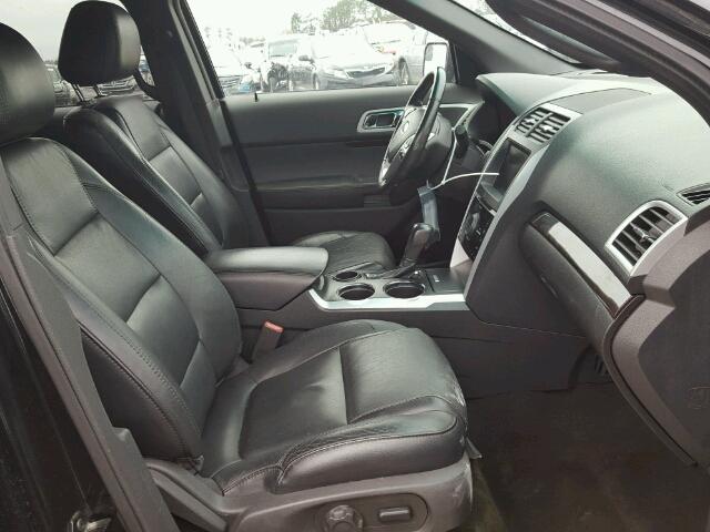 1FM5K7F80DGA14463 - 2013 FORD EXPLORER L BLACK photo 5