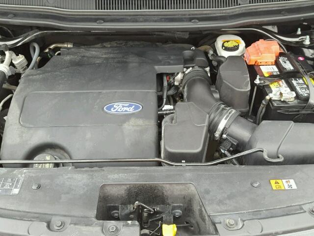 1FM5K7F80DGA14463 - 2013 FORD EXPLORER L BLACK photo 7