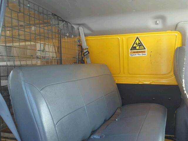 1FTNE24L47DB49117 - 2007 FORD ECONOLINE YELLOW photo 6