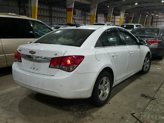 1G1PG5S95B7210566 - 2011 CHEVROLET CRUZE LT WHITE photo 4