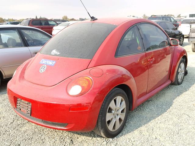 3VWRG31C79M502329 - 2009 VOLKSWAGEN NEW BEETLE 红色 照片 4