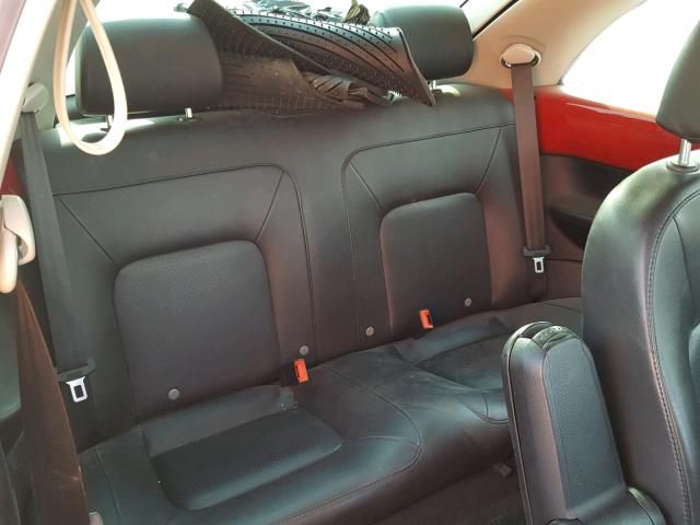 3VWRG31C79M502329 - 2009 VOLKSWAGEN NEW BEETLE 红色 照片 6