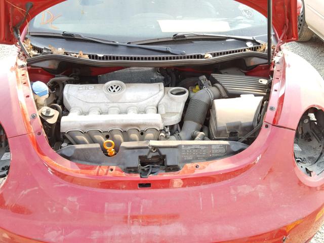 3VWRG31C79M502329 - 2009 VOLKSWAGEN NEW BEETLE 红色 照片 7