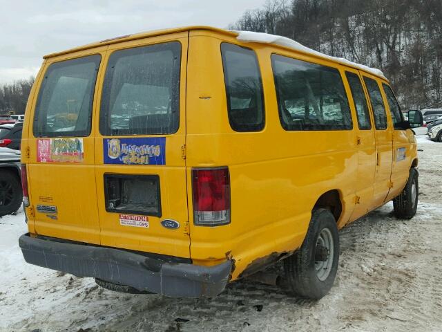 1FBSS31L86DA76892 - 2006 FORD ECONOLINE YELLOW photo 4