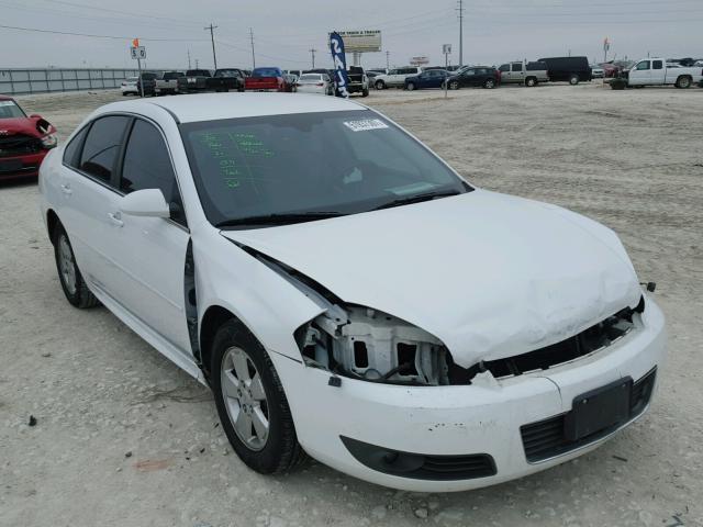 2G1WG5EKXB1232599 - 2011 CHEVROLET IMPALA LT WHITE photo 1