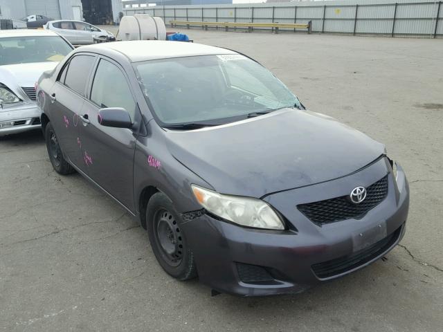 JTDBL40E39J018857 - 2009 TOYOTA COROLLA BA GRAY photo 1