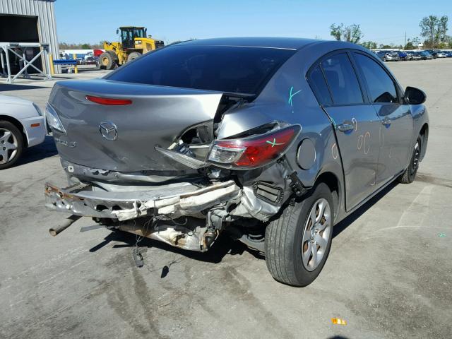 JM1BL1SF2A1330998 - 2010 MAZDA 3 I SILVER photo 4
