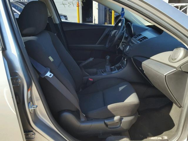 JM1BL1SF2A1330998 - 2010 MAZDA 3 I SILVER photo 5