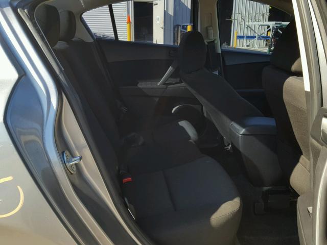 JM1BL1SF2A1330998 - 2010 MAZDA 3 I SILVER photo 6