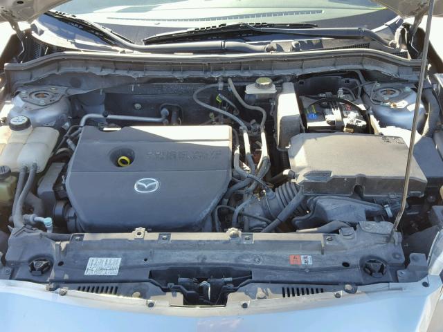 JM1BL1SF2A1330998 - 2010 MAZDA 3 I SILVER photo 7