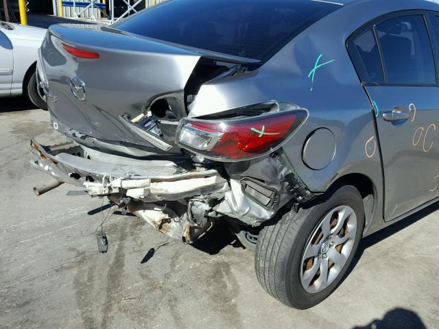 JM1BL1SF2A1330998 - 2010 MAZDA 3 I SILVER photo 9