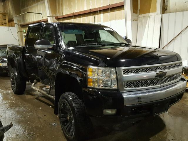 3GCEK13J78G222584 - 2008 CHEVROLET SILVERADO BLACK photo 1