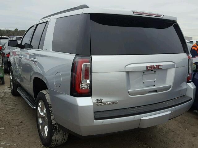 1GKS1AKC8FR688907 - 2015 GMC YUKON SLE SILVER photo 3