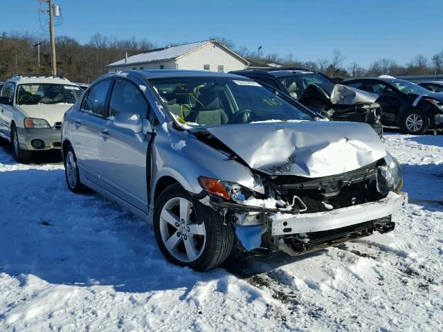 1HGFA16837L051562 - 2007 HONDA CIVIC EX ნაცრისფერი ფოტო 1