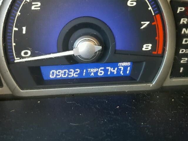 1HGFA16837L051562 - 2007 HONDA CIVIC EX ნაცრისფერი ფოტო 8