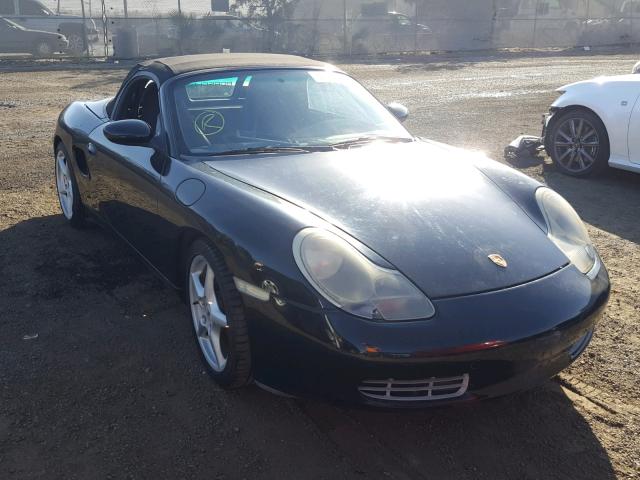 WP0CA2983YU625057 - 2000 PORSCHE BOXSTER BLACK photo 1