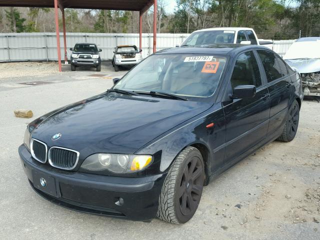 WBAET37433NJ25411 - 2003 BMW 325 I BLACK photo 2