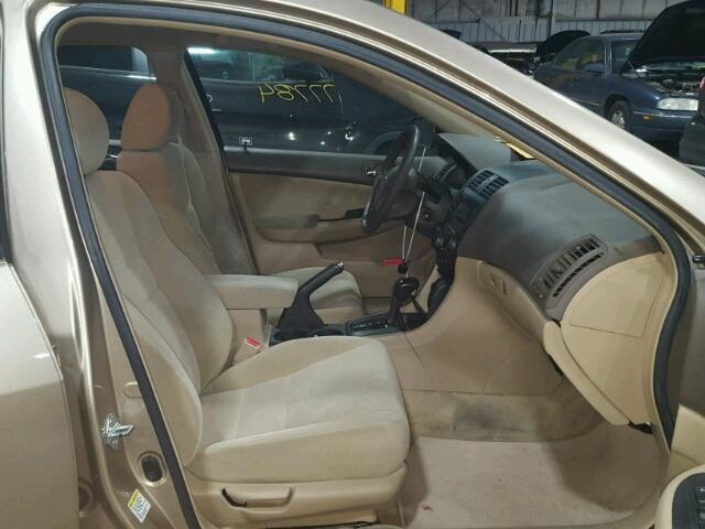 1HGCM561X6A186052 - 2006 HONDA ACCORD VAL GOLD photo 5