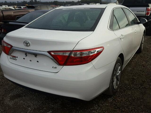 4T4BF1FK3GR525693 - 2016 TOYOTA CAMRY LE WHITE photo 4