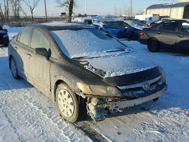 2HGFA16516H005729 - 2006 HONDA CIVIC LX BLUE photo 1