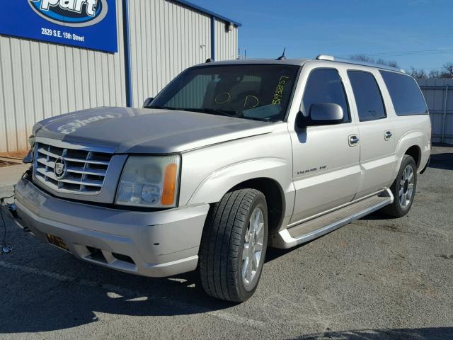 3GYFK66N34G296475 - 2004 CADILLAC ESCALADE E SILVER photo 2