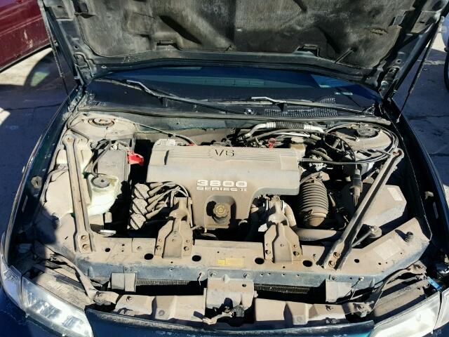 1G2WP52K0VF352862 - 1997 PONTIAC GRAND PRIX TURQUOISE photo 7