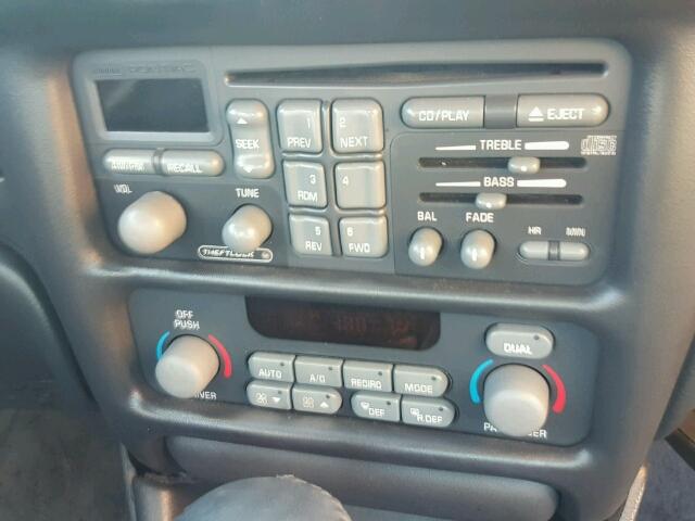 1G2WP52K0VF352862 - 1997 PONTIAC GRAND PRIX TURQUOISE photo 9