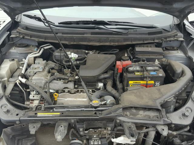 JN8AS5MT3BW577089 - 2011 NISSAN ROGUE S GOLD photo 7