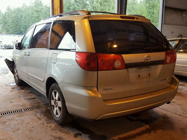 5TDZA23C36S583076 - 2006 TOYOTA SIENNA CE GOLD photo 3