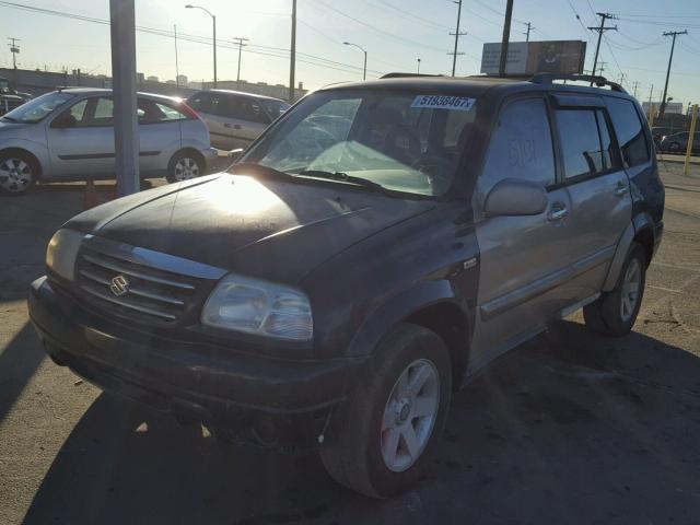 JS3TY92V914103688 - 2001 SUZUKI GRAND VITA BLACK photo 2