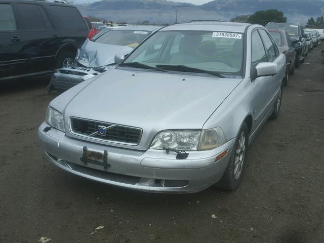 YV1VS27513F990455 - 2003 VOLVO S40 1.9T SILVER photo 2