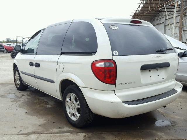 1D4GP25353B217581 - 2003 DODGE CARAVAN SE WHITE photo 3