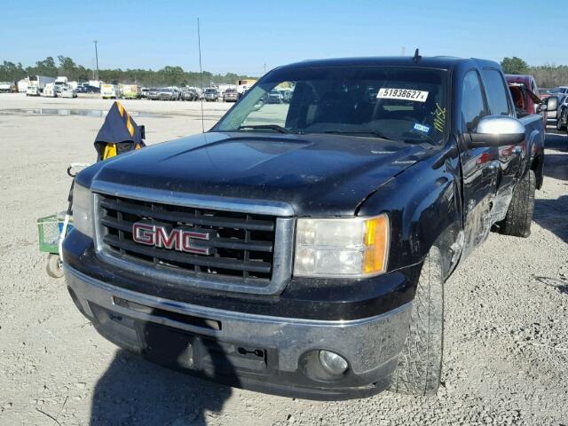 3GTRCVE03AG209105 - 2010 GMC SIERRA C15 BLACK photo 2