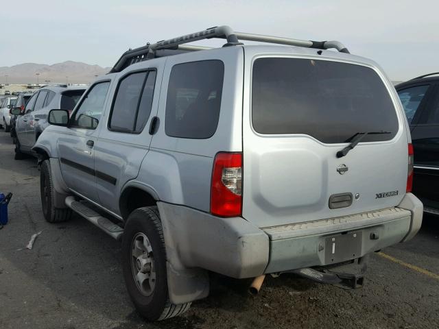 5N1ED28T61C510627 - 2001 NISSAN XTERRA XE SILVER photo 3