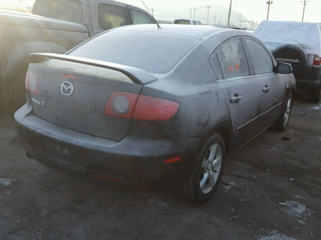 JM1BK32F561478410 - 2006 MAZDA 3 I BLACK photo 4