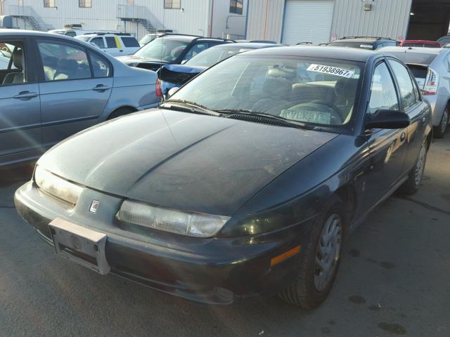 1G8ZJ5271WZ264466 - 1998 SATURN SL2 GREEN photo 2