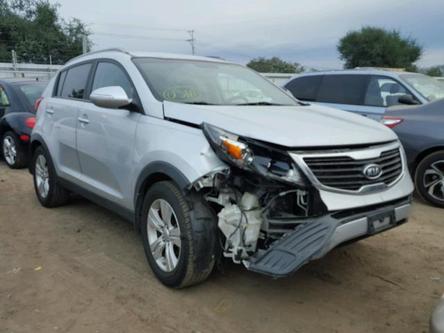 KNDPB3A22B7135162 - 2011 KIA SPORTAGE L SILVER photo 1