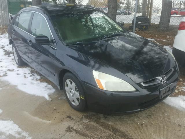 1HGCM56425A057568 - 2005 HONDA ACCORD LX GRAY photo 1