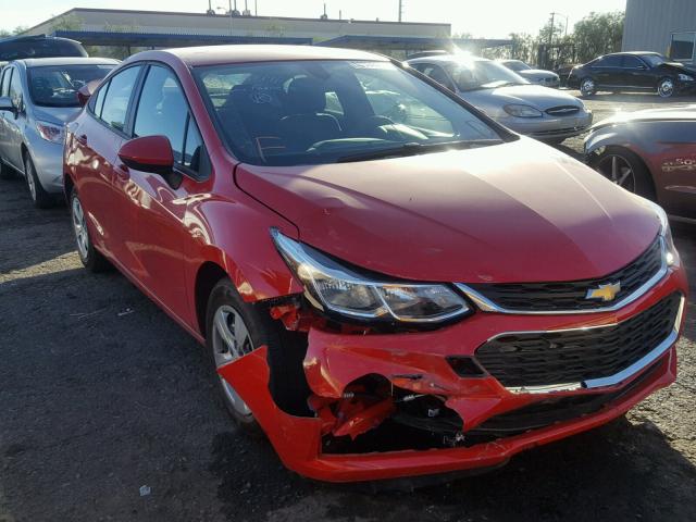 1G1BC5SM0H7270533 - 2017 CHEVROLET CRUZE LS RED photo 1