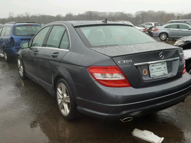 WDDGF8BB4AR097426 - 2010 MERCEDES-BENZ C 300 4MAT GRAY photo 3