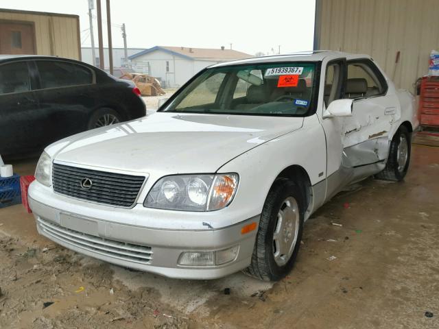 JT8BH28FXY0176960 - 2000 LEXUS LS 400 TWO TONE photo 2