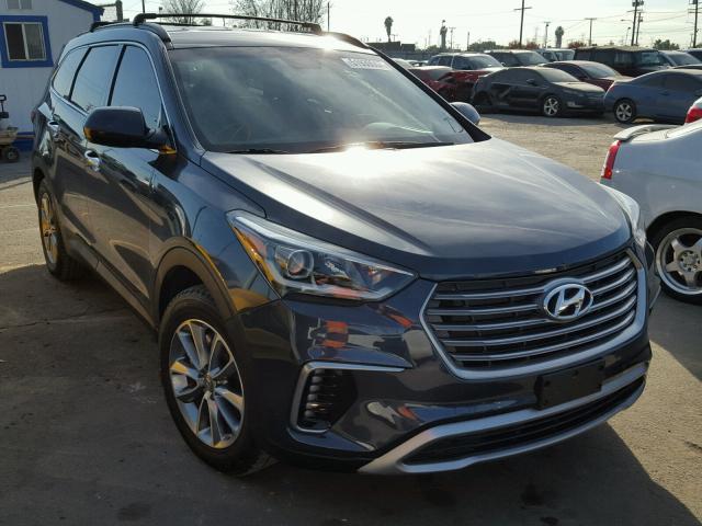 KM8SM4HF2HU192728 - 2017 HYUNDAI SANTA FE S GRAY photo 1