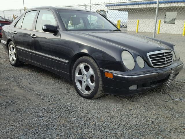 WDBJF65J22B485593 - 2002 MERCEDES-BENZ E 320 BLACK photo 1